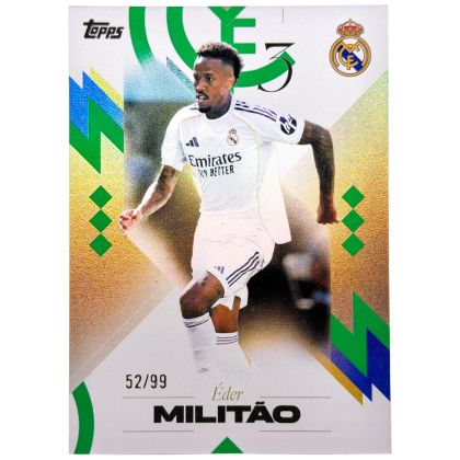 Eder Militao 2025 Topps Los Blancos - 52/99 #7 Real Madrid