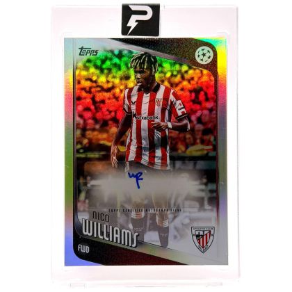 Nico WIlliams 2025-26 Topps UCC Flagship - AUTO Refractor #BA-NW Athletic Bilbao 