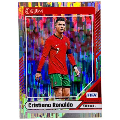 Cristiano Ronaldo 2024-25 Panini Donruss Soccer - Silver Foil #115 Portugalia