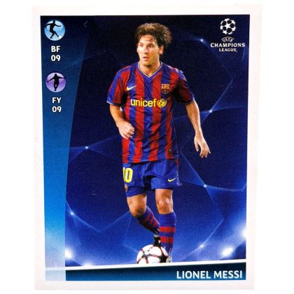 Lionel Messi 2009-10 Panini UEFA Champions League Stickers #359 