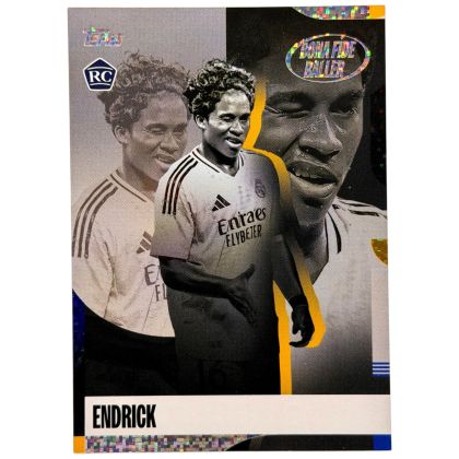 Endrick 2024-25 Topps Real Madrid Team Set - Static Foil Bona Fide Baller #49