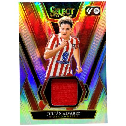 Julian Alvarez 2025-26 Panini La Liga Select - Patch Prizm #SW-JA Atletico Madrid