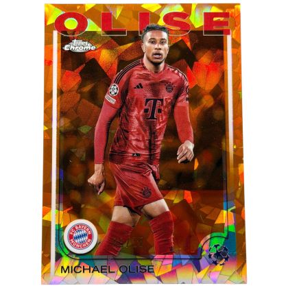 Michael Olise 2024-25 Topps Chrome Sapphire - Orange 09/25 #81 Bayern Munchen