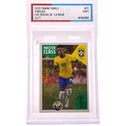 Vinícius Jr. #71 2022 Panini Family Los Ídolos de La Roja – SGC Graded – POP 1