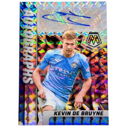 Kevin De Bruyne 2021-22 Panini Mosaic Premier League - AUTO Mosaic #AM-KDB Manchester City