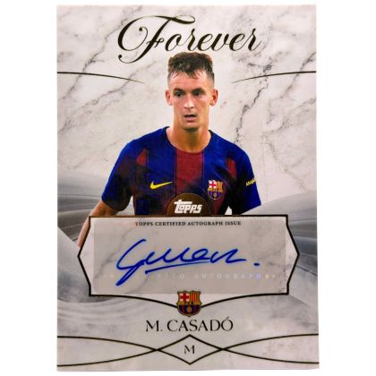 Marc Casadó 2025-26 Topps FC Barcelona Forever – AUTO #FM-MC – FC Barcelona