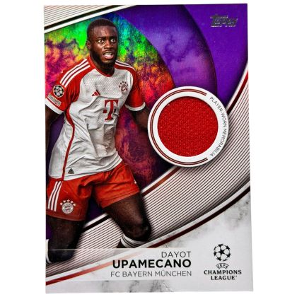 Dayot Upamecano 2023-24 Topps UCC Flagpship - Superstar Worn RELIC 046/299 #TS-DU Bayern Munchen