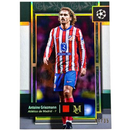 Antoine Griezmann 2024-25 Topps Museum Collection - Black 34/35 #43 Atletico Madrid