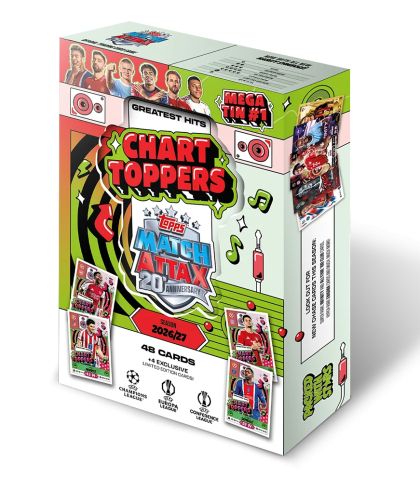 Topps Match Attax UCC 2026/27 - Mega Tin 1 (Chart Toppers)