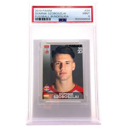 Dominik Szoboszlai 2019 Panini Fussball Bundesliga PSA 9 Salzburg 