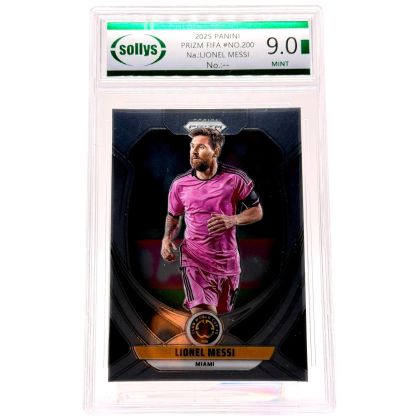Lionel Messi  2025 Panini prizm club world cup 2025 SOLLYS 9 #200 Miami 