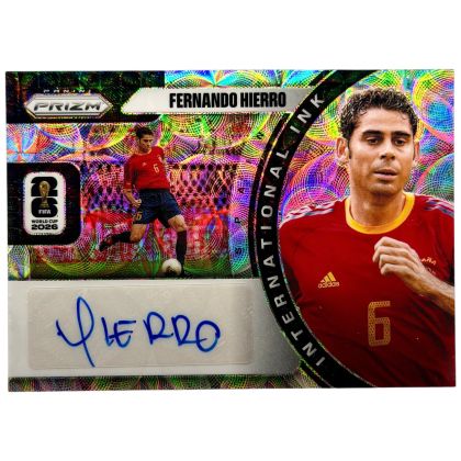 Fernando Hierro 2026 Panini Prizm World Cup - International Ink AUTO Choise Prizm #II-FH Spania