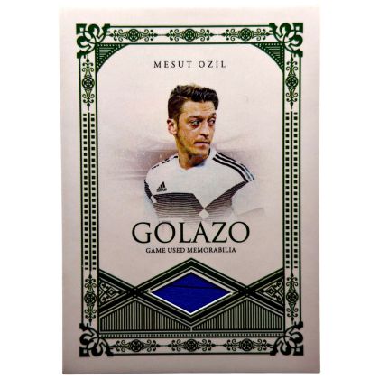 Mesut Ozil 2023 Futera Unique Football - Golazo RELIC Match Worn from U19 (Rookie) 08 /15 #GZ-26 Schalke 