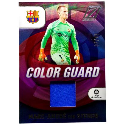 Marc-Andre Ter Stegen 2022-2023 Panini Chronicles Zenith La Liga Soccer Relic 07/49 #CG-MTS  Fc Barcelona
