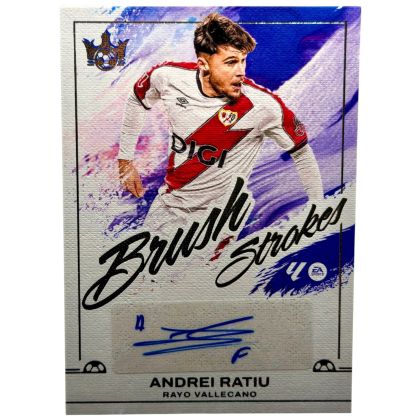 Andrei Ratiu 2025-26 Panini Pitch Kings Soccer - AUTO #BS-AR Rayo Vallecano