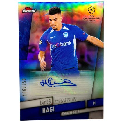 Ianis Hagi Topps finest 2019-2022 Auto 106/150 #FA-IH genk  