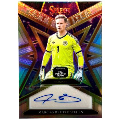 Marc Andre Ter Stegen 2026 Panini Select Road To World Cup - Stars AUTO Prizm #ST-MAS Germania  