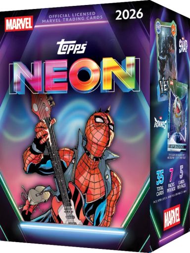 Topps Marvel Neon 2026 – Value Box | Carduri Marvel de Colecție