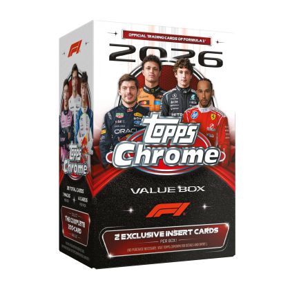 2026 Topps Chrome Formula 1 Value Box