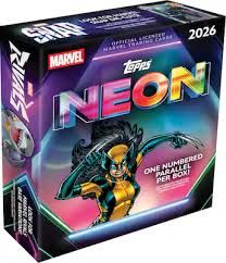 Topps Marvel Neon - Mega Box 2026 