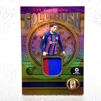 Ronald Araujo 2022-2023 Panini Chronicles Gold Standard La Liga Relic  36/49 #GR-RAJ Fc Barcelona