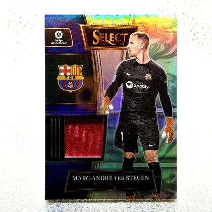Marc-Andre Ter Stegen 2022-2023 Panini Select La Liga Relic prizm #SW-MTS  Fc Barcelona