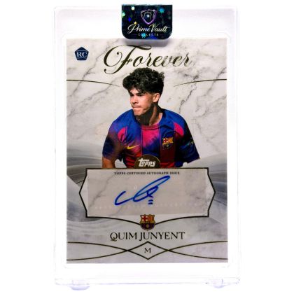 Quim Junyent 2025-26 Topps Forever AUTO RC #FM-QJ FC Barcelona