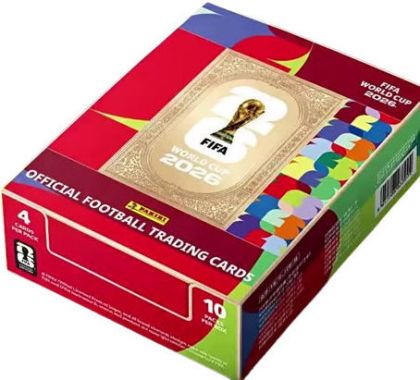 2026 Panini x Kayou FIFA World Cup Soccer Retail Box – 10 Plicuri × 4 Carduri – 40 Carduri