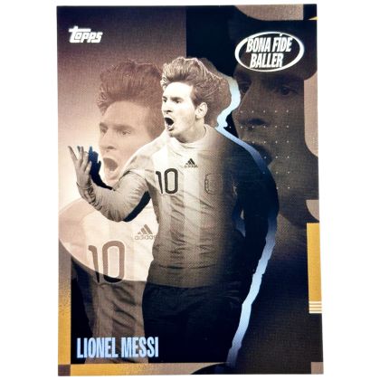 Lionel Messi 2024-25 Topps Argentina Team Set - BONA FIDE BALLER #48