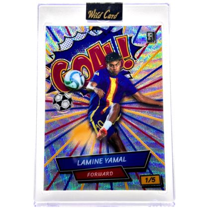 Lamine Yamal 2024 Wild Card Comix - Rookie RC GOAL 1/5 #ACGB- LY4 FC Barcelona