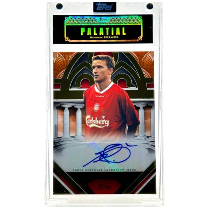 Vladimir Smicer 2024-25 Topps Palatial FC Liverpool - Palatial Pose AUTO 03/25 #PO-VS