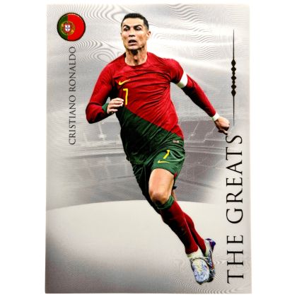 Cristiano Ronaldo 2023-24 Futera Unique World Football - The Greats #115 Portugalia