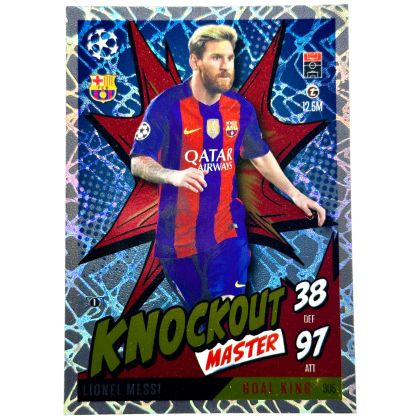 Lionel Messi 2024-25Topps Match Attax Extra - Knockout Master #305 FC Barcelona