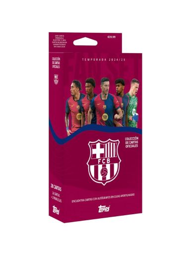 2024-25 Topps FC Barcelona Fan Set 
