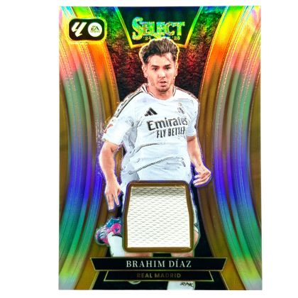 Brahim Diaz 2024-25 Panini Select La Liga - Silver Prizm RELIC #SM-BD Real Madrid