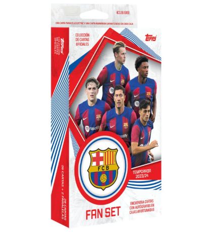 2023-24 Topps FC Barcelona Fan Set 