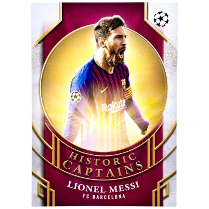 Lionel Messi 2024-25 Topps UCC Flagship - Historic Captains #HC-4 FC Barcelona 