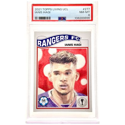 Ianis Hagi 2021 Topps Living UCL #277 PSA 8 POP 1