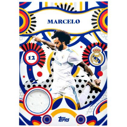 Marcelo 2024-25 Topps Real Madrid Team Set - Match Worn RELIC #FR-MC