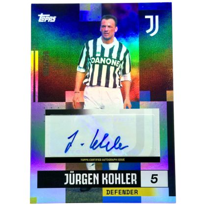 Jurgen Kohler 2024-25 Topps Juventus Team Set - AUTO 095/250 #LR-JK