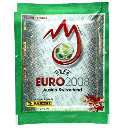 Plic Vintage Panini Sticker UEFA EURO 2008 Austria- Elvetia