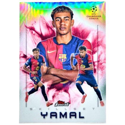 Lamine Yamal 2024-25 Topps Finest - Skill Set SK-3 FC Barcelona