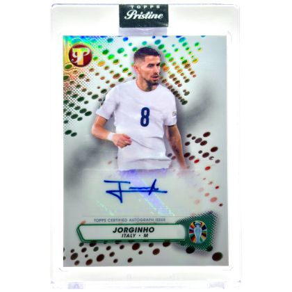 Jorginho 2023 Topps Pristine Road to UEFA Euro 2024 - AUTO #PA-JO Italia