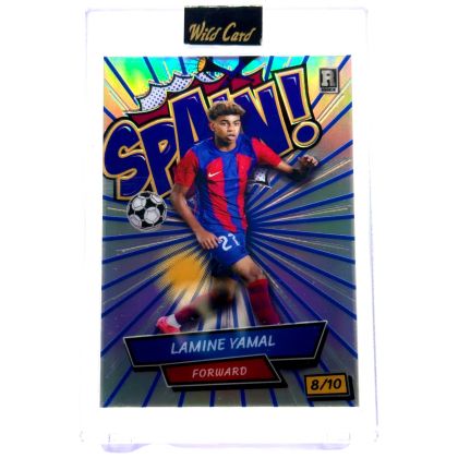 Lamine Yamal 2024 Wild Card Comix - Rookie RC SPAIN 8/10 #ACSB-LY2 Spania