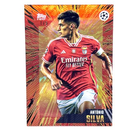 Antonio Silva 2023-24 Topps GOLD UCC x Whip - ORANGE 1/5 Rookie RC Benfica
