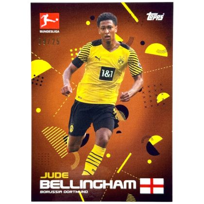 Jude Bellingham 2022-23 Topps Bundesliga International Stars 09/25 Borussia Dortmund