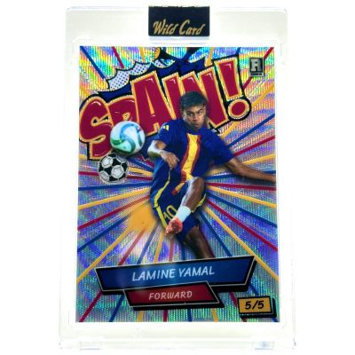Lamine Yamal 2024 Wild Card Comix - Spain RC Rookie Card 5/5 Spania #ACSB-LY4