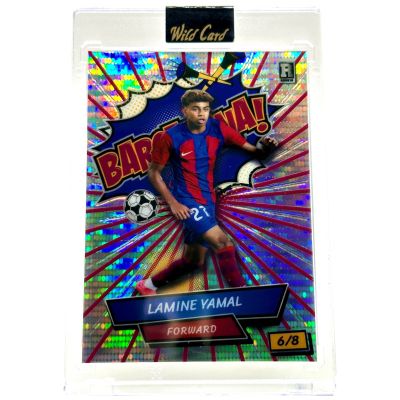 Lamine Yamal 2024 Wild Card Comix - Barcelona RC Rookie Card 6/8 #ACBB-LY6