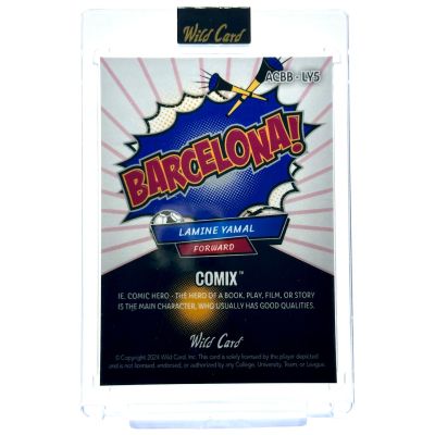 Lamine Yamal 2024 Wild Card Comix - Barcelona RC Rookie Card 6/8 #ACBB-LY6
