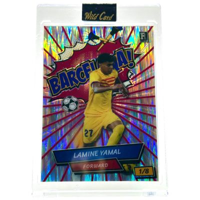 Lamine Yamal 2024 Wild Card Comix Barcelona Rookie Card 1/8 Barcelona #ACBR-LY2